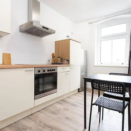 Schickes 1-Raum-Apartment Mit Balkon Und Vollausgestatteter Kueche Chemnitz Exterior photo