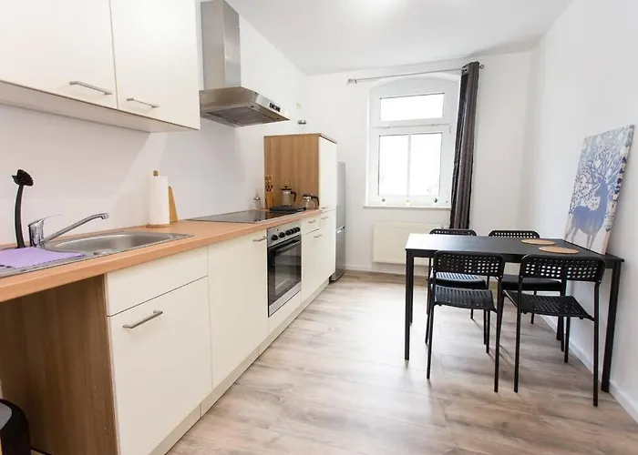 Schickes 1-Raum-Apartment Mit Balkon Und Vollausgestatteter Kueche