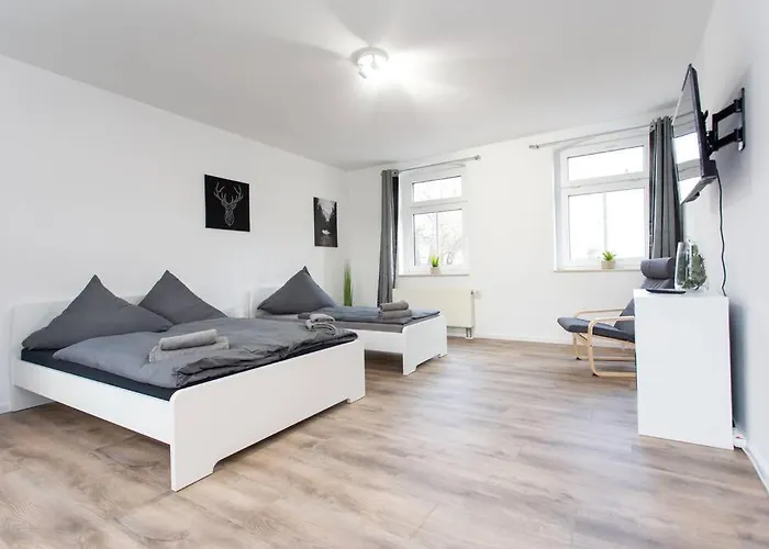 Schickes 1-Raum-Apartment Mit Balkon Und Vollausgestatteter Kueche