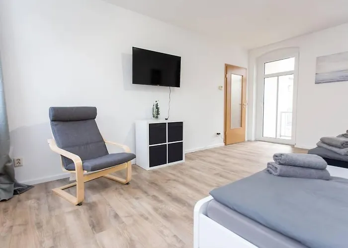 Schickes 1-Raum-Apartment Mit Balkon Und Vollausgestatteter Kueche