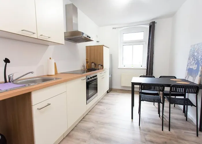 Schickes 1-Raum-Apartment Mit Balkon Und Vollausgestatteter Kueche