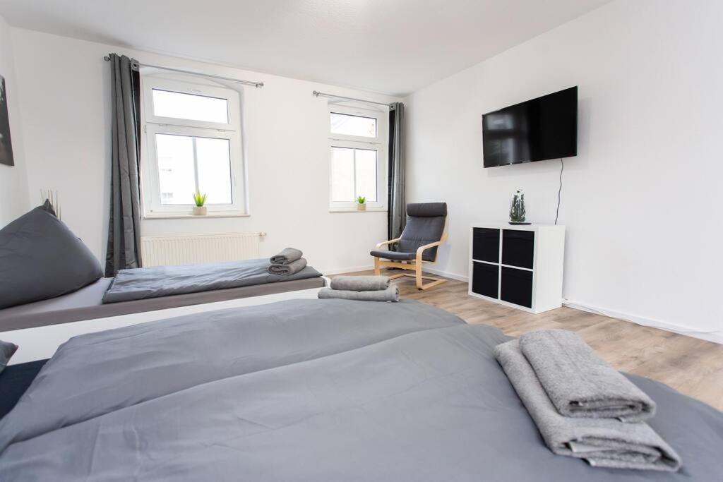 Schickes 1-raum-apartment Mit Balkon Und Vollausgestatteter Kueche * Chemnitz